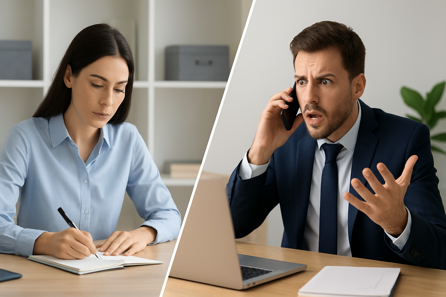 Organização vs. Reatividade: O Que Funciona Melhor no Mundo dos Negócios?