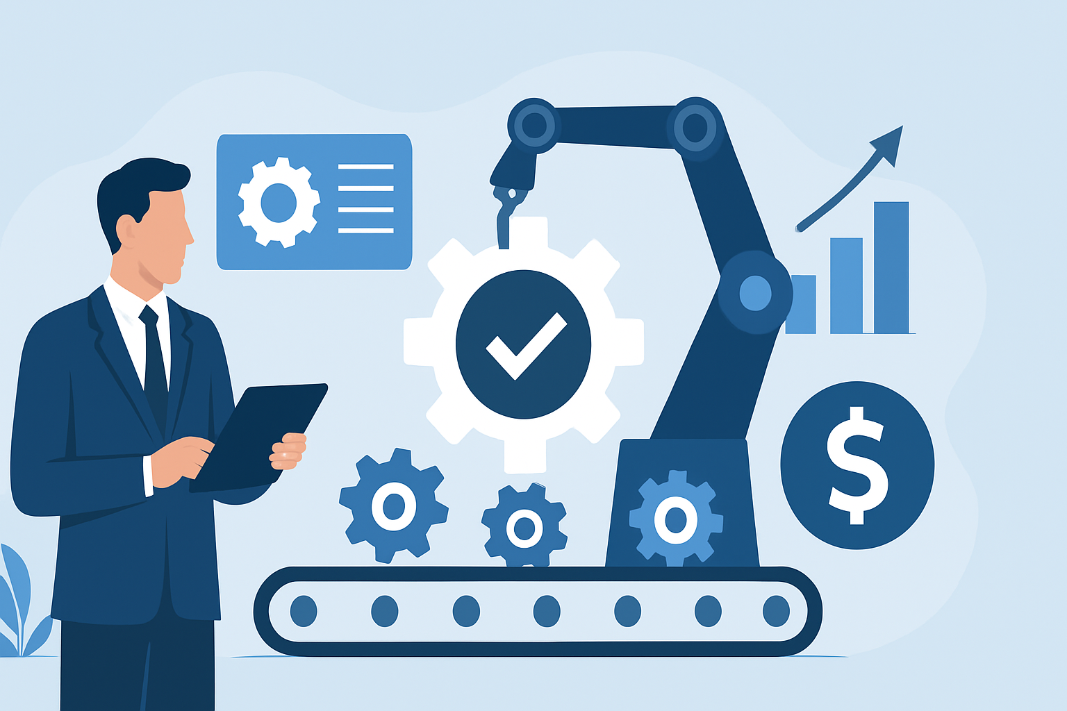 Vantagens da Automatização: Eficiência e Redução de Custos no Mundo Empresarial