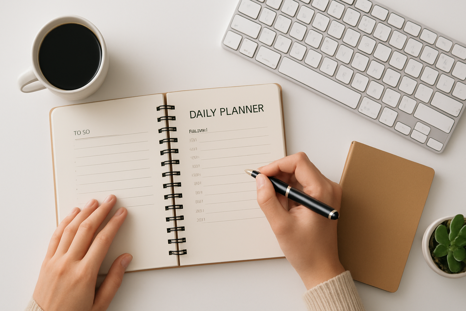 Os Benefícios do Planeamento Diário para a Produtividade Profissional