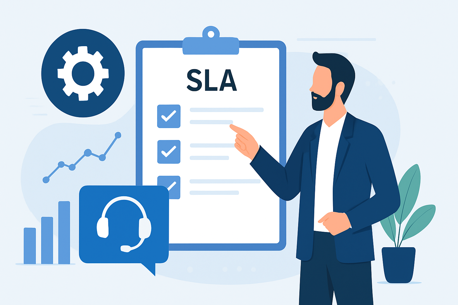 Die Bedeutung von SLA und Support-Metriken für Unternehmen