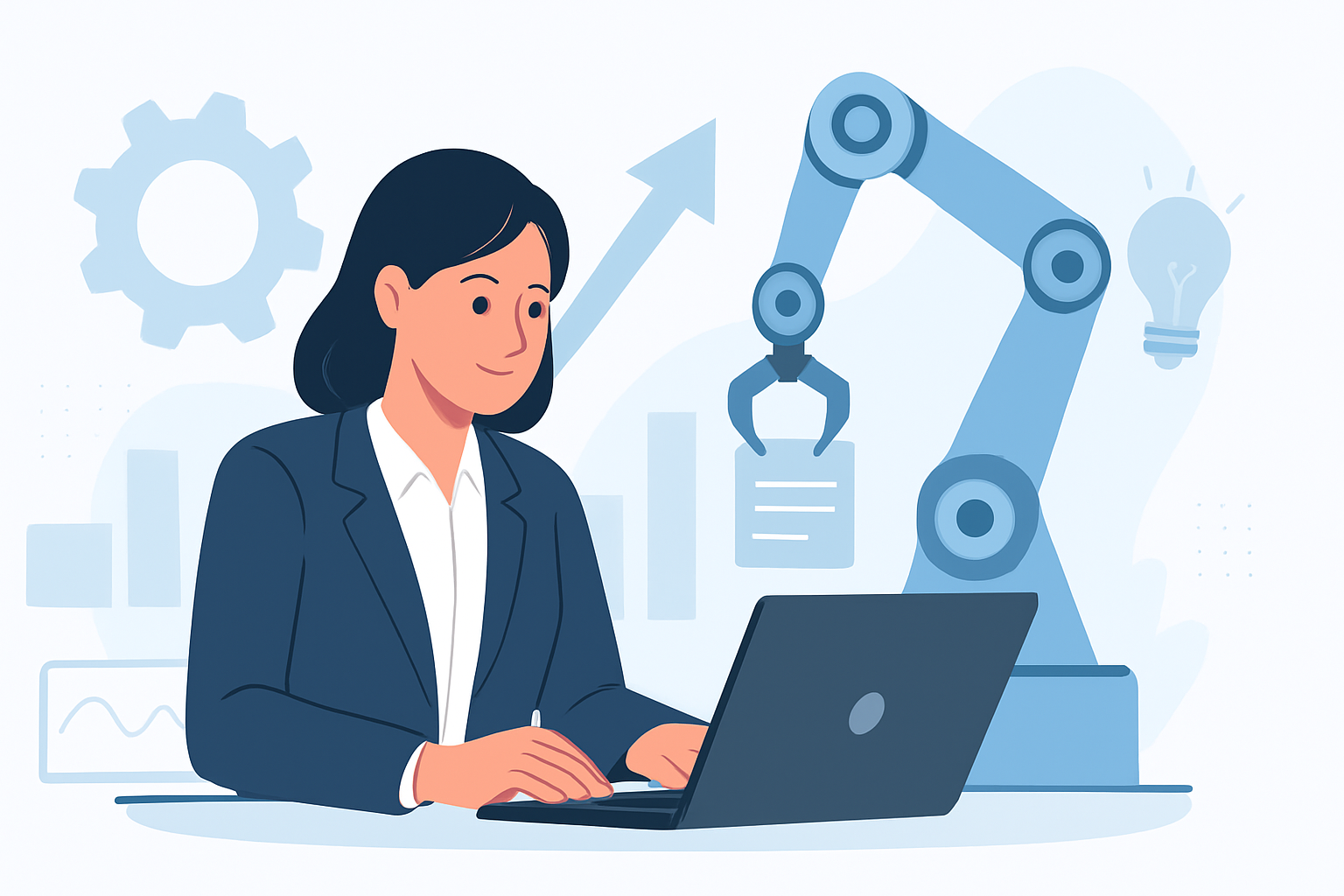 O Futuro da Gestão: Como a Automatização Transforma Processos Empresariais