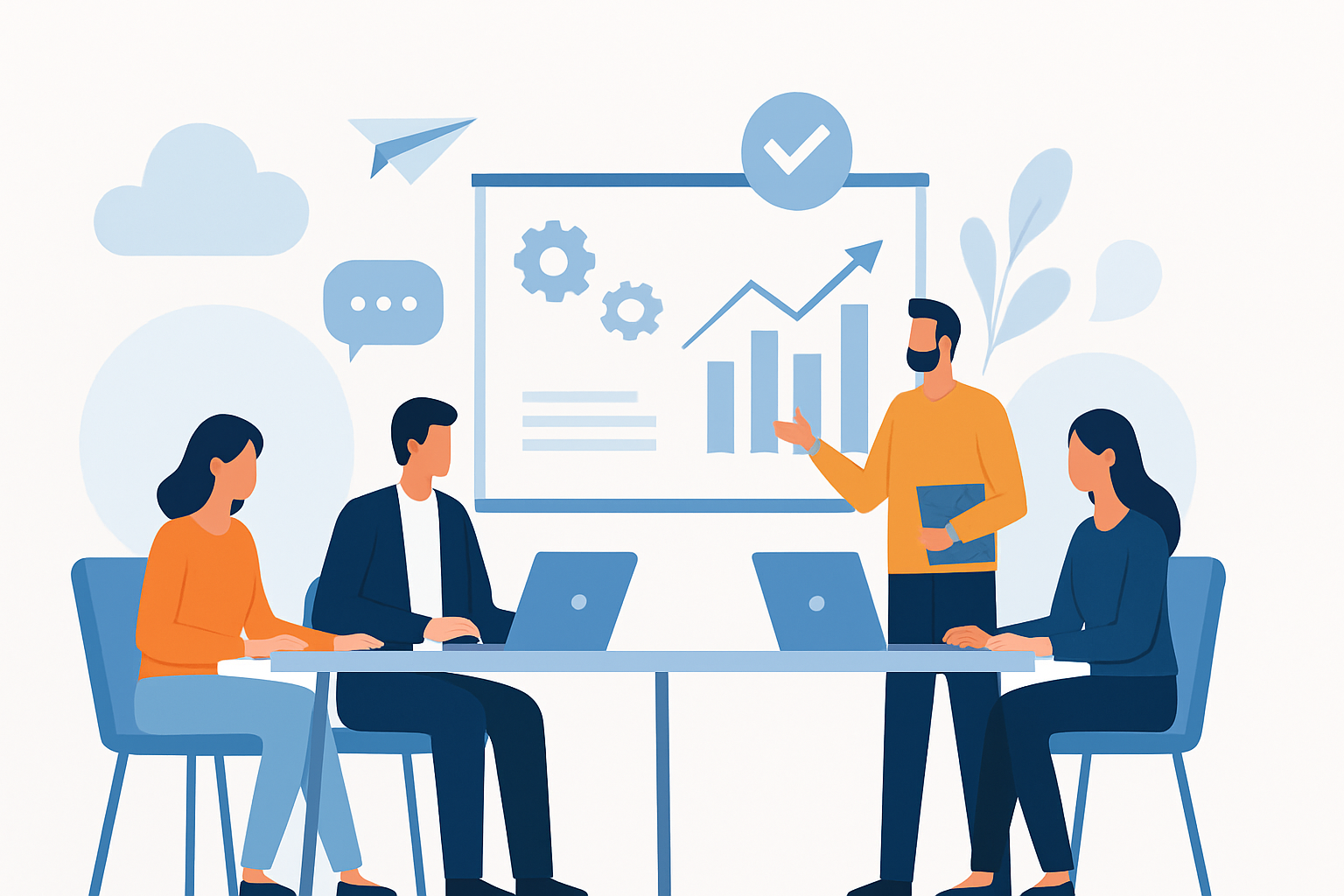 Melhores ferramentas de colaboração empresarial para aumentar a produtividade