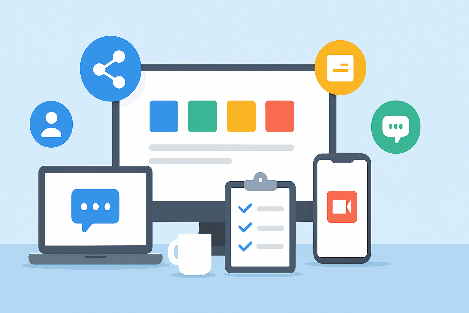 Vergelijking van de populairste samenwerkingstools voor bedrijven