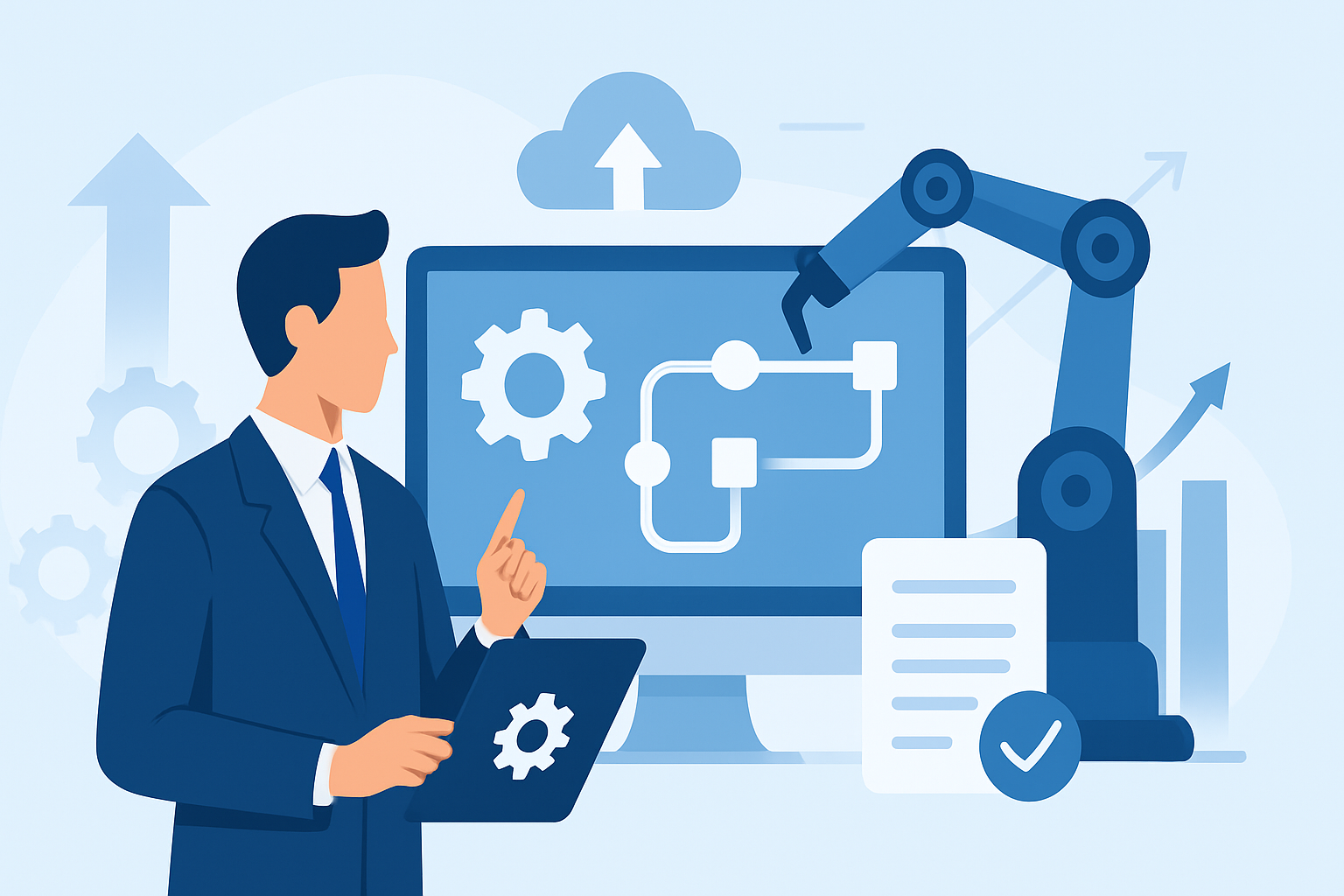 Die Zukunft der Geschäftsprozessautomatisierung: Effizienzsteigerung durch Technologie