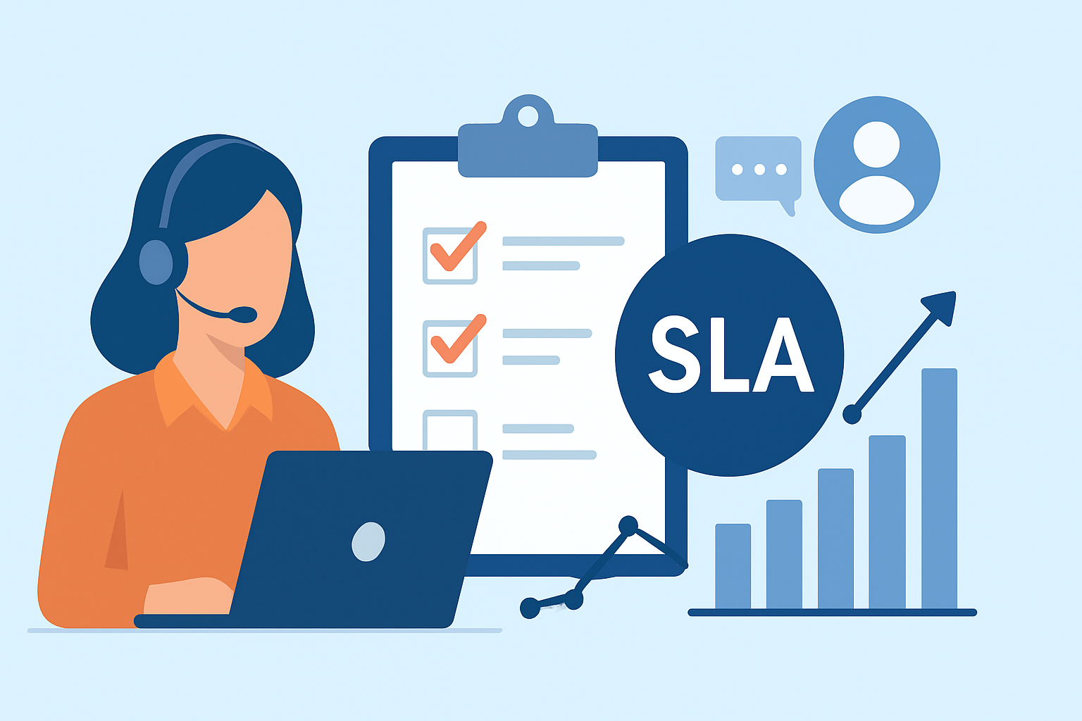 Verbeter je klantenservice: De impact van SLA op supportmetrieken