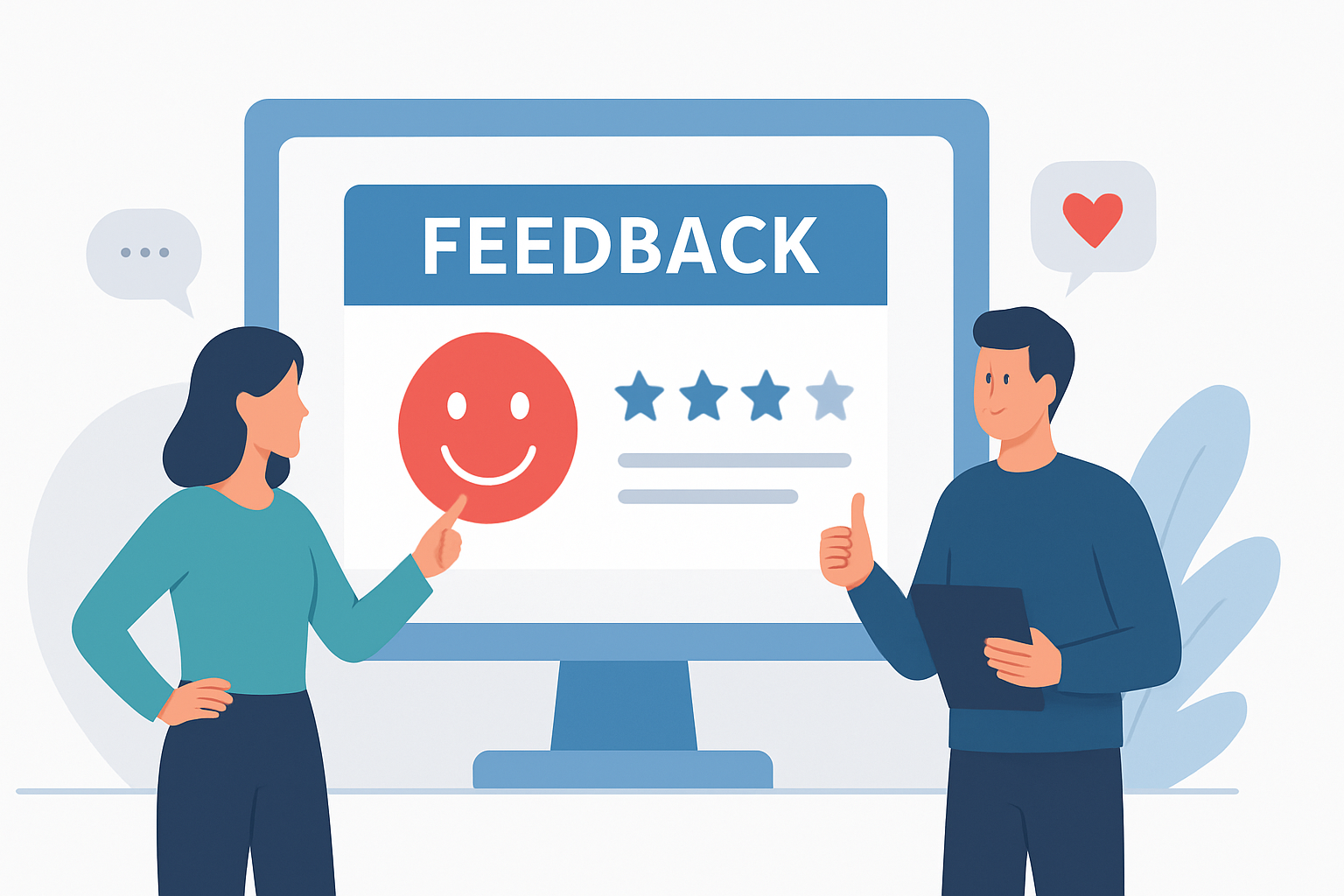 Die Rolle von Feedback in der Verbesserung der Kundenzufriedenheit