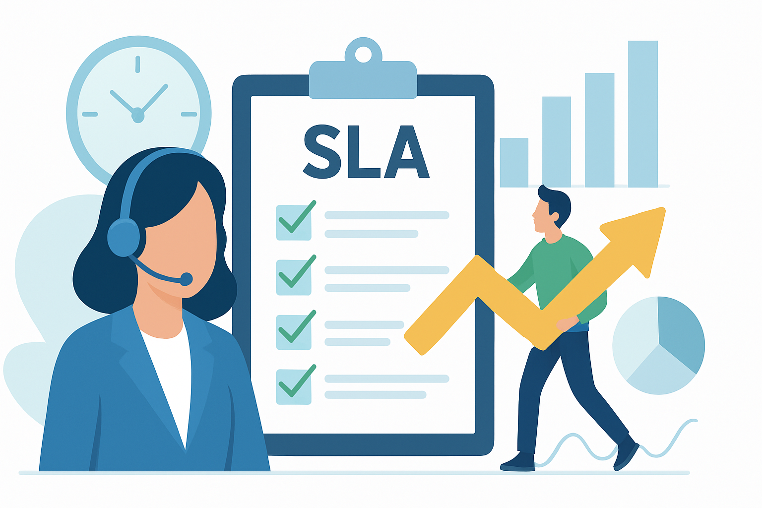 Inzicht in SLA: Hoe Supportmetrieken uw Klantenservice Kunnen Verbeteren