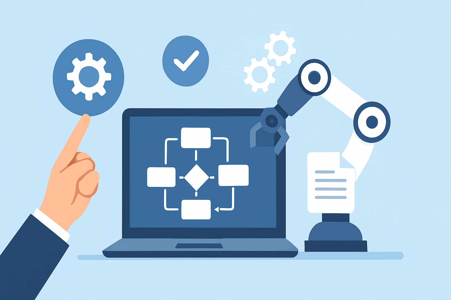 Comment réussir la mise en place de l'automatisation des processus métier