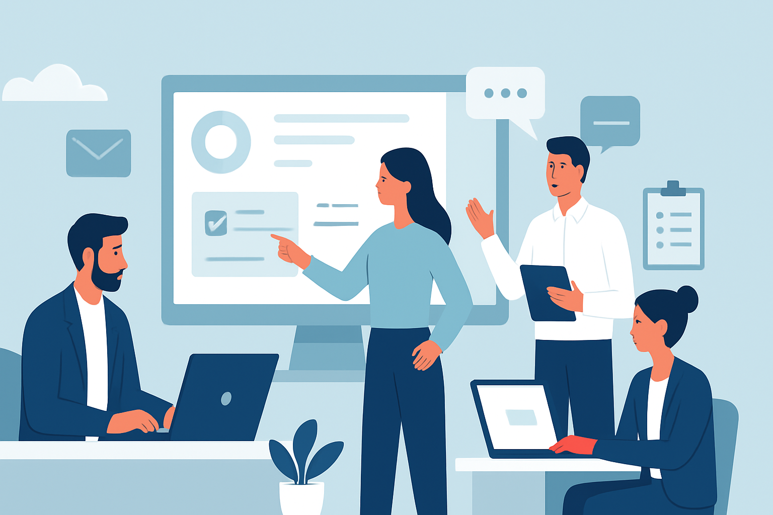 Современные корпоративные инструменты для эффективной совместной работы