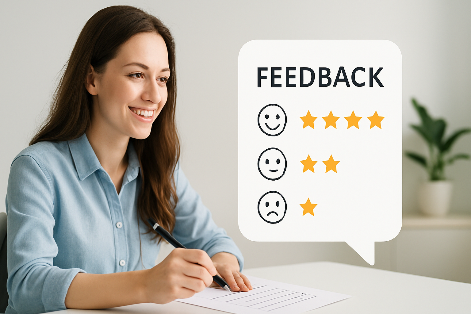 Die Rolle von Kundenfeedback bei der Verbesserung der Zufriedenheit