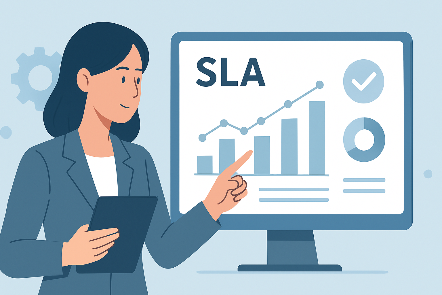 Capire le SLA: Guida alle metriche di supporto per un servizio eccellente