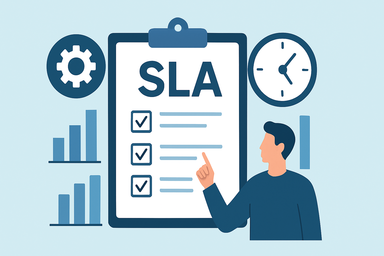 Понимание SLA: Как правильно устанавливать и измерять метрики поддержки