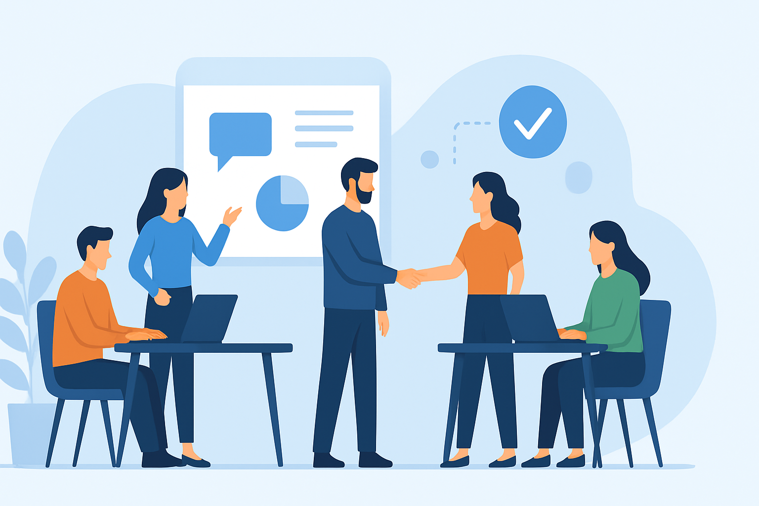 Топ-5 приложений для командного взаимодействия в компании