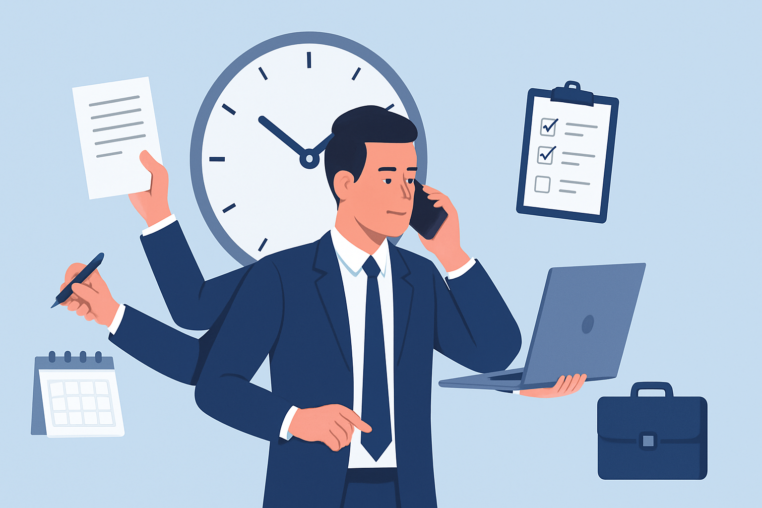 As Melhores Técnicas de Gestão do Tempo para Profissionais Ocupados