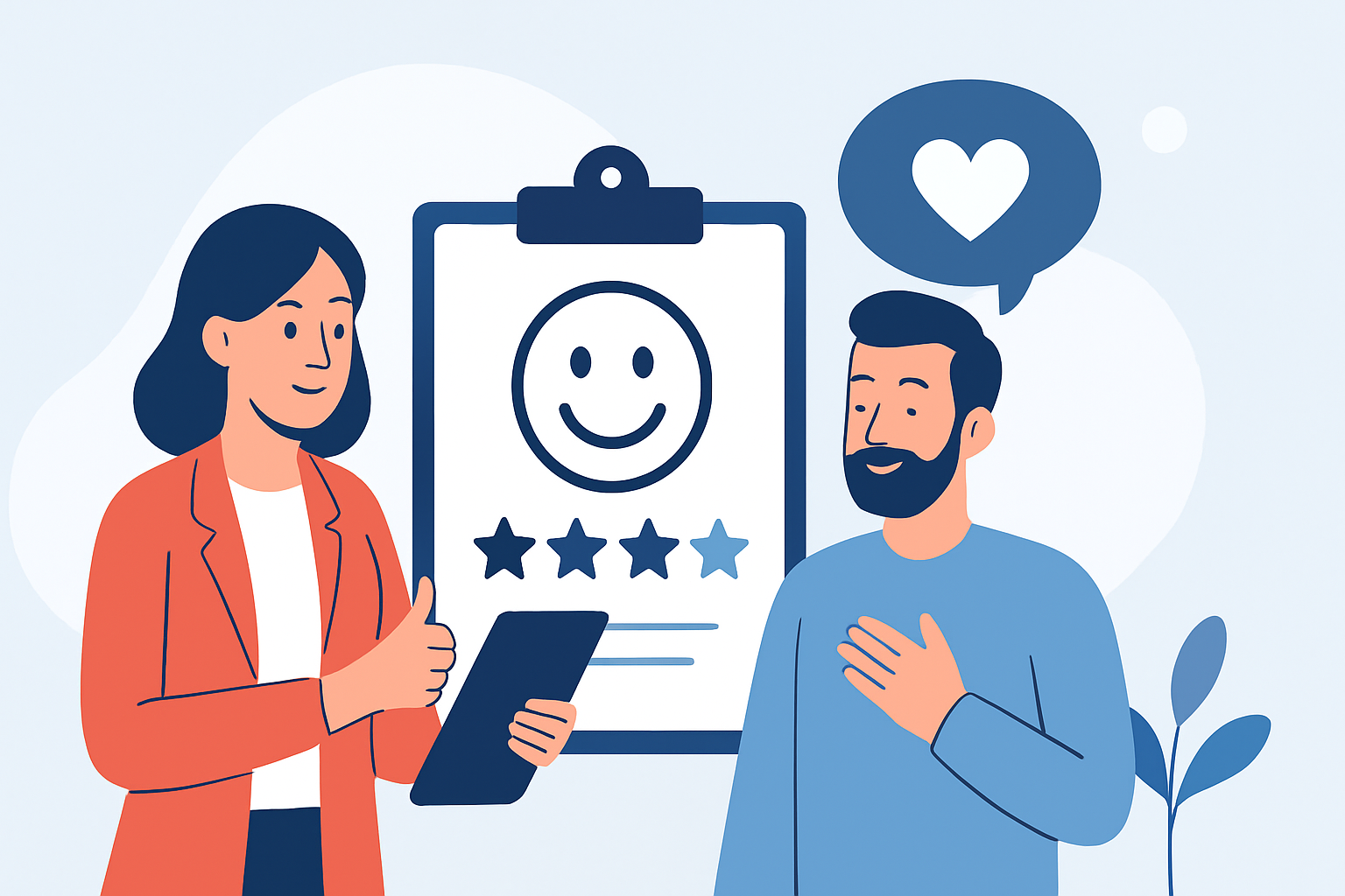 De rol van klanttevredenheid in het behoud van trouwe klanten