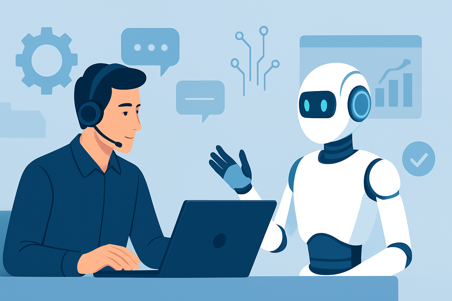 Die Rolle von KI im technischen Support: Chancen und Herausforderungen