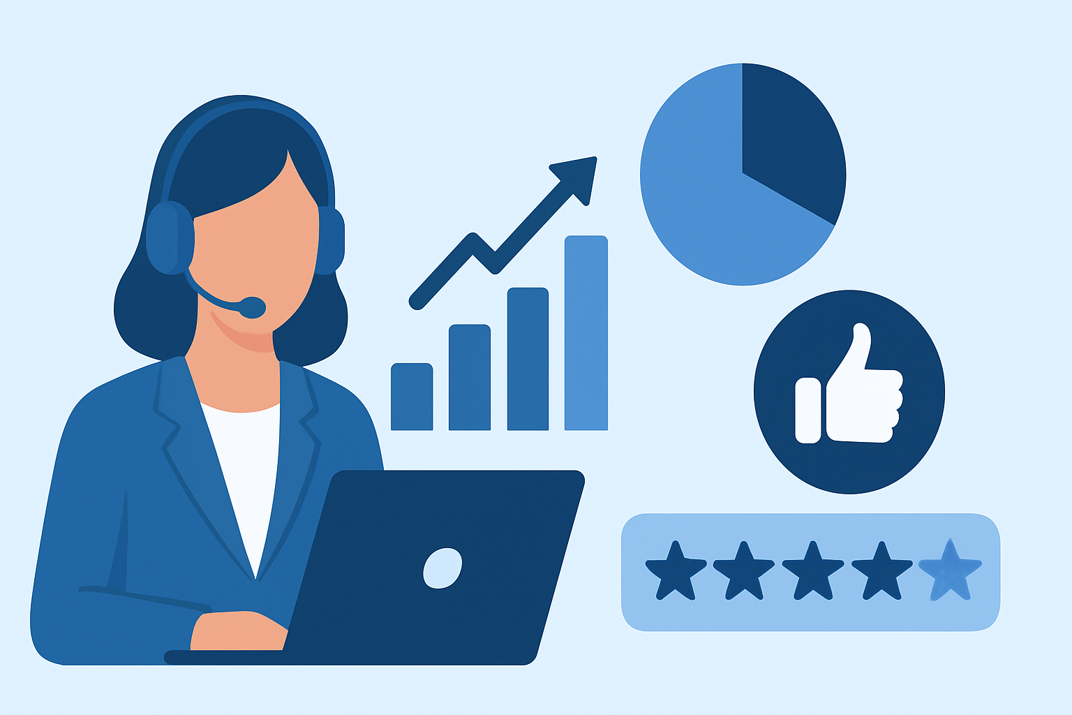 Métricas clave para evaluar el rendimiento del soporte al cliente