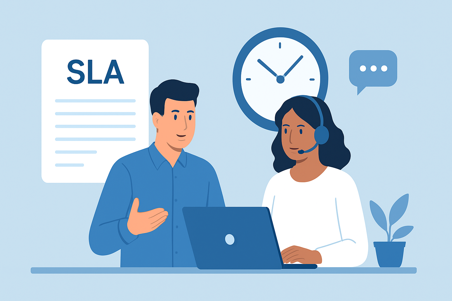 Comprendre les SLA : Guide complet pour les entreprises de support