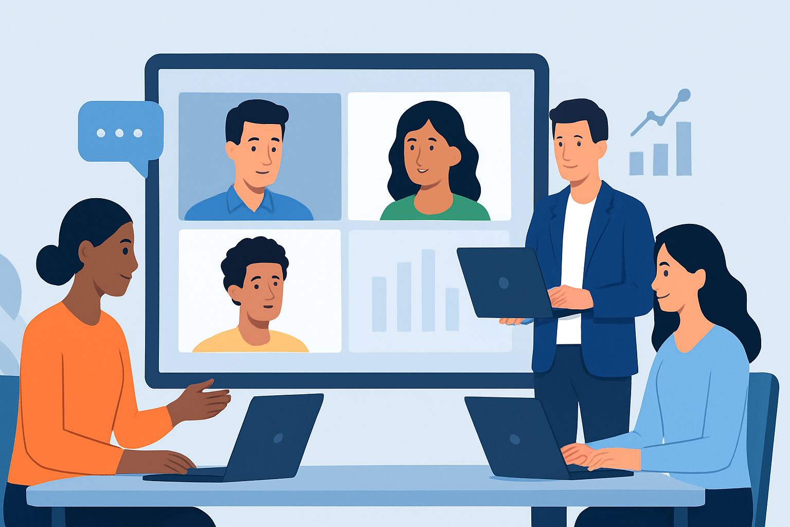 Mejores herramientas de colaboración empresarial para equipos remotos