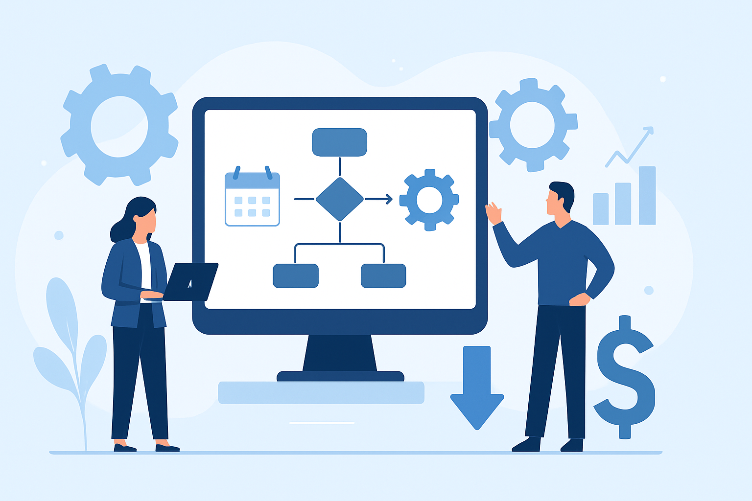 Wie Geschäftsprozessautomatisierung Effizienz und Kostenersparnis fördert