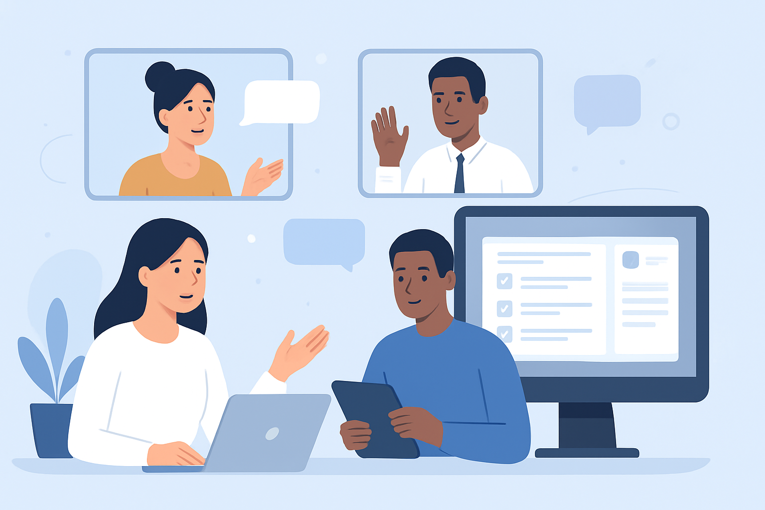 Les avantages des outils de collaboration en ligne pour les équipes distantes