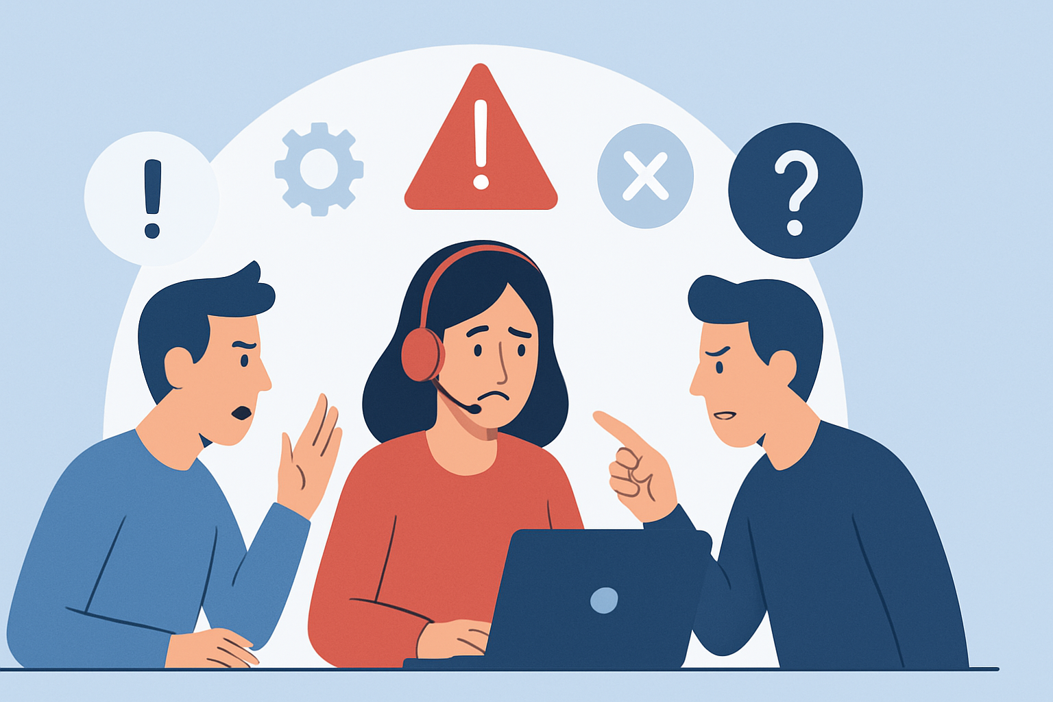 Les erreurs courantes dans le service client à éviter absolument