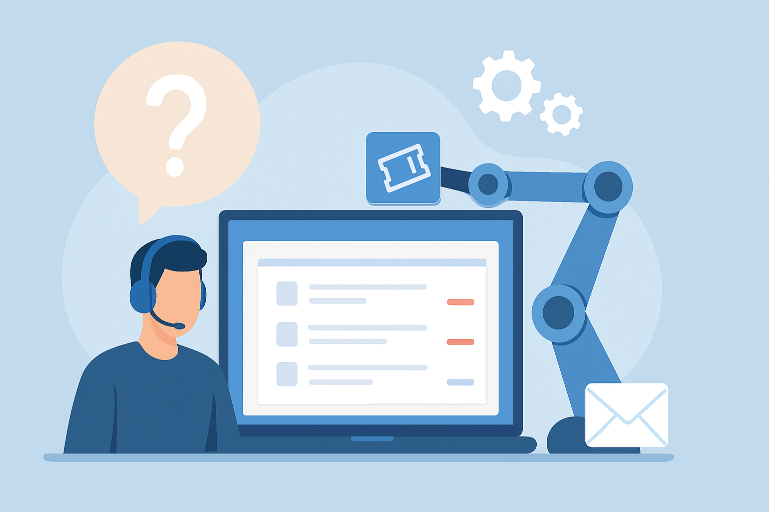 Como a automação pode transformar a gestão de tickets de suporte