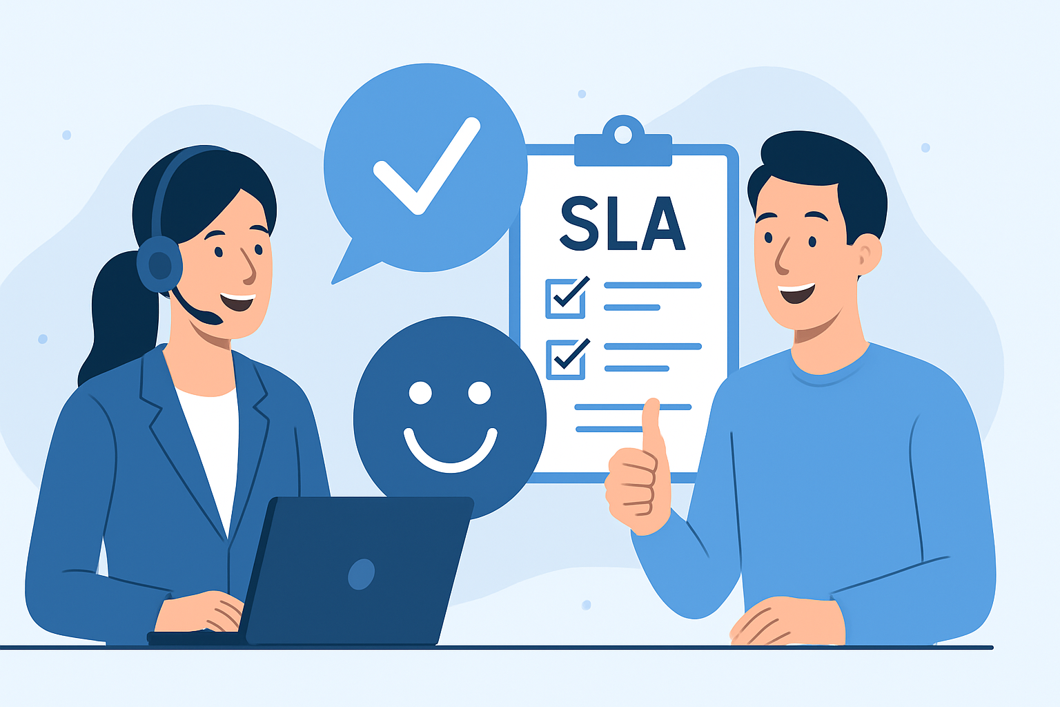 Mejorando la satisfacción del cliente a través de SLA efectivos