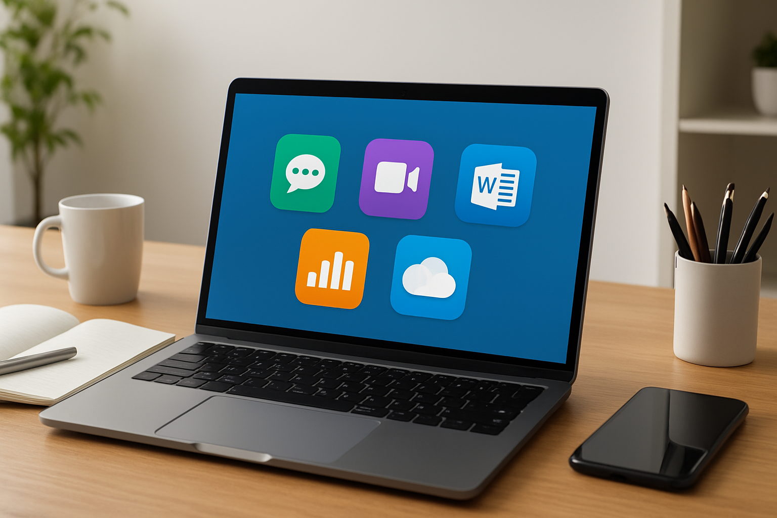 Топ-5 корпоративных приложений для повышения производительности совместной работы.