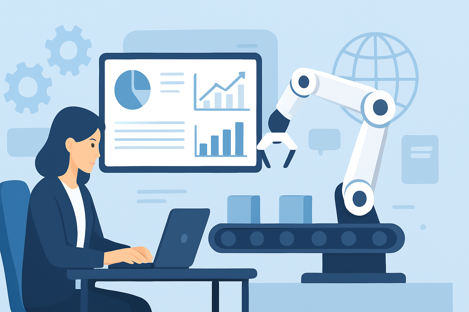 Die Zukunft der Arbeit: Automatisierung von Geschäftsprozessen im digitalen Zeitalter