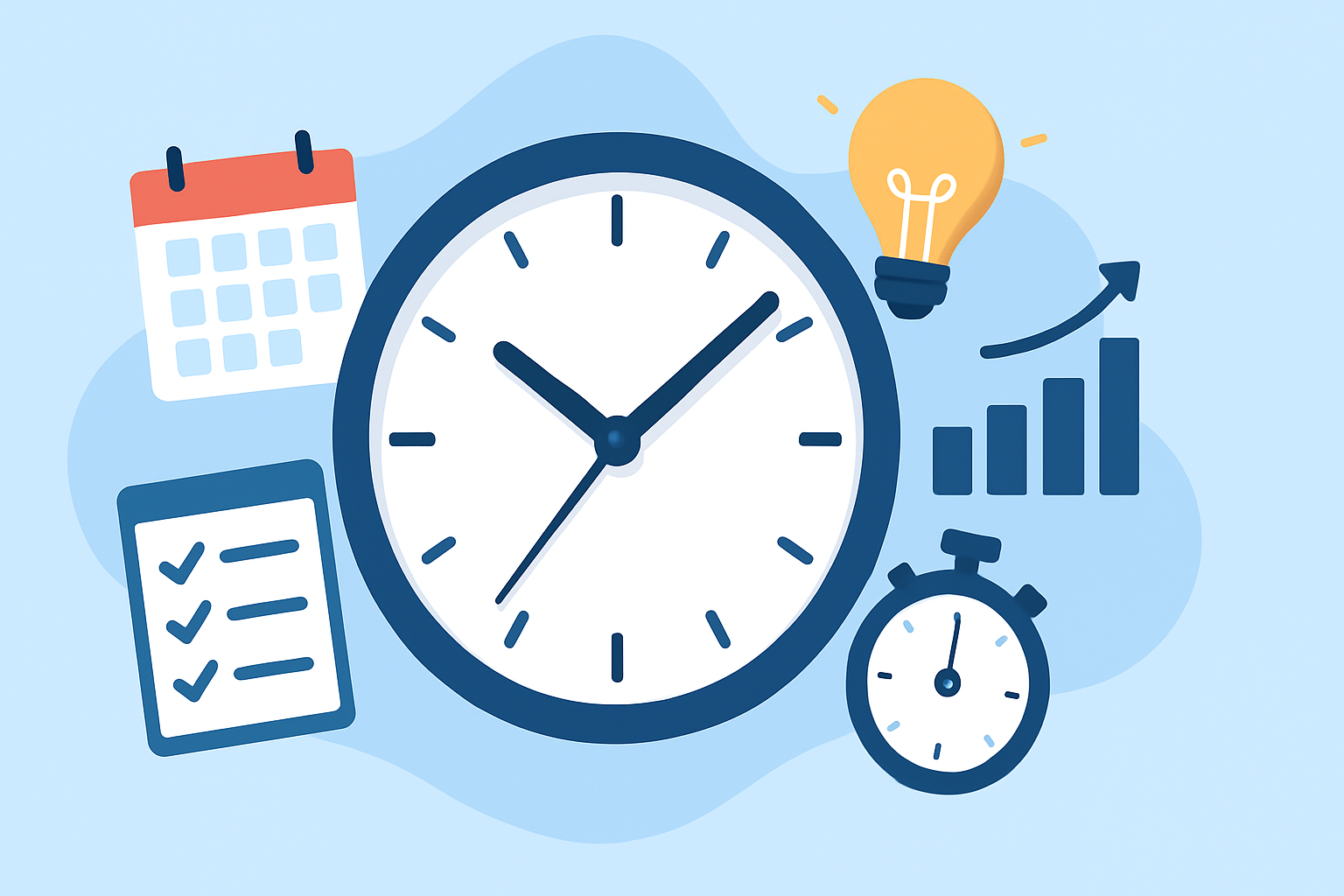 Топ-5 техник управления временем для повышения эффективности