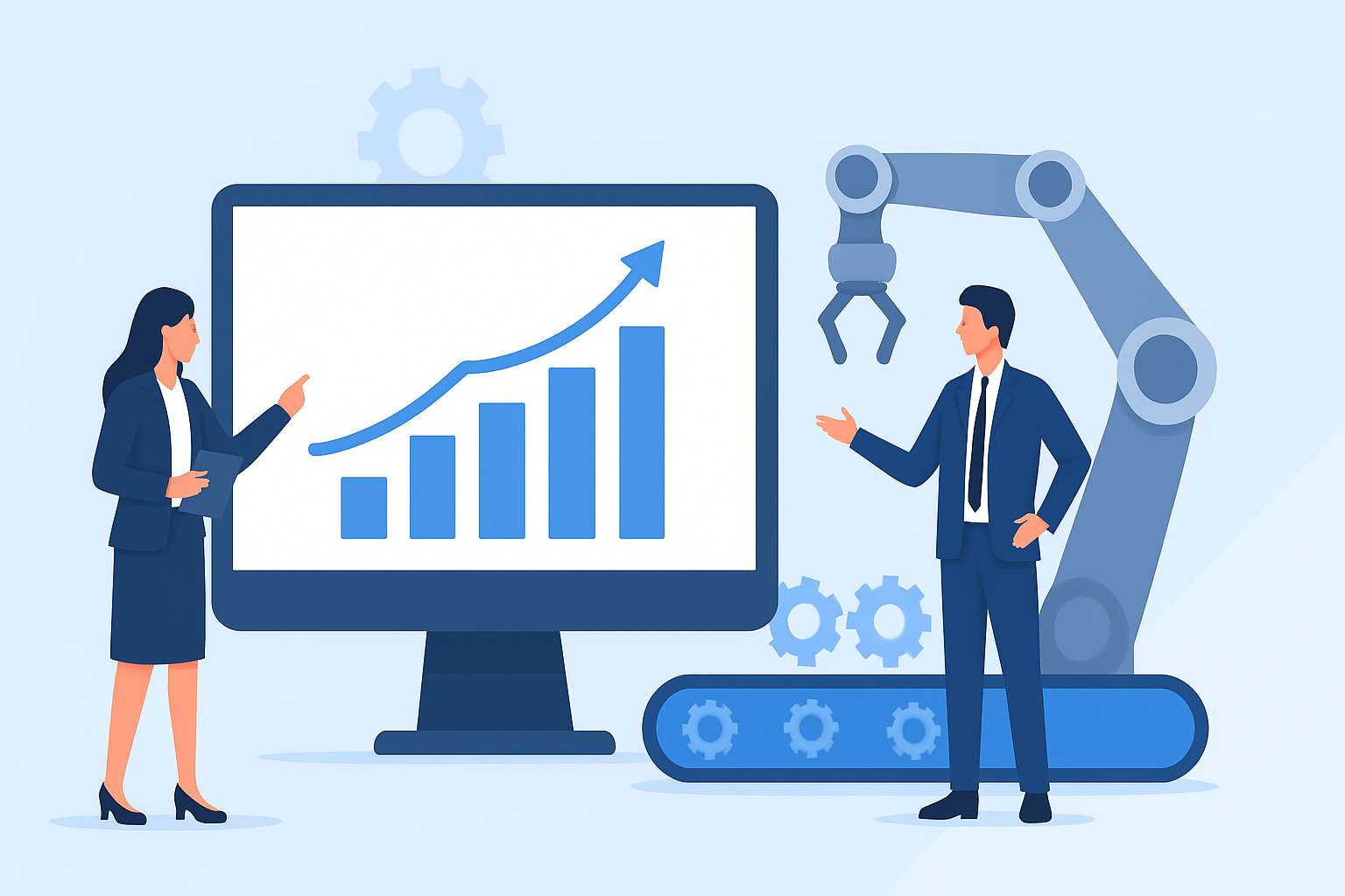 Effizienzsteigerung durch Automatisierung: So transformieren Unternehmen ihre Prozesse