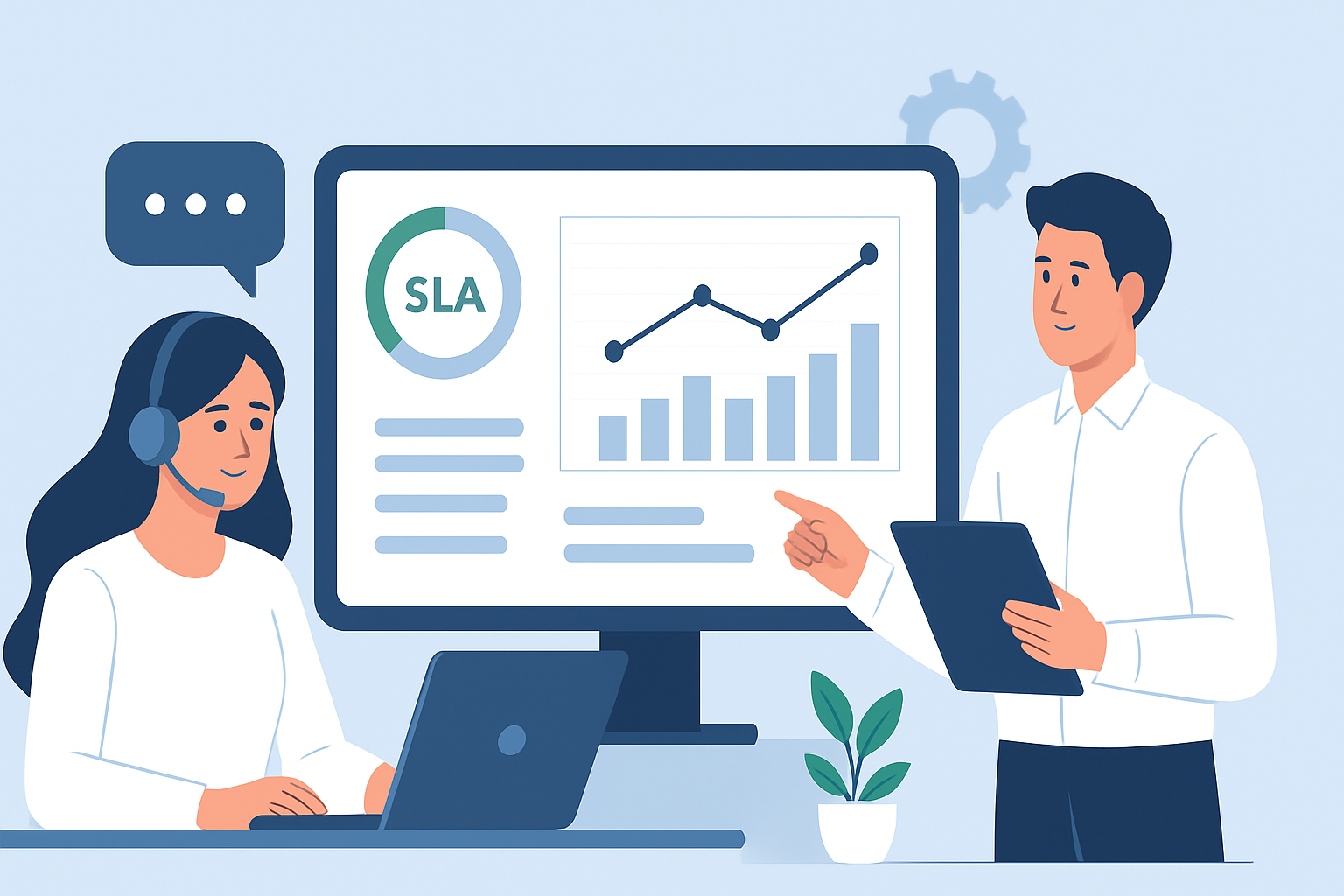 Migliorare il servizio clienti attraverso il monitoraggio delle metriche SLA