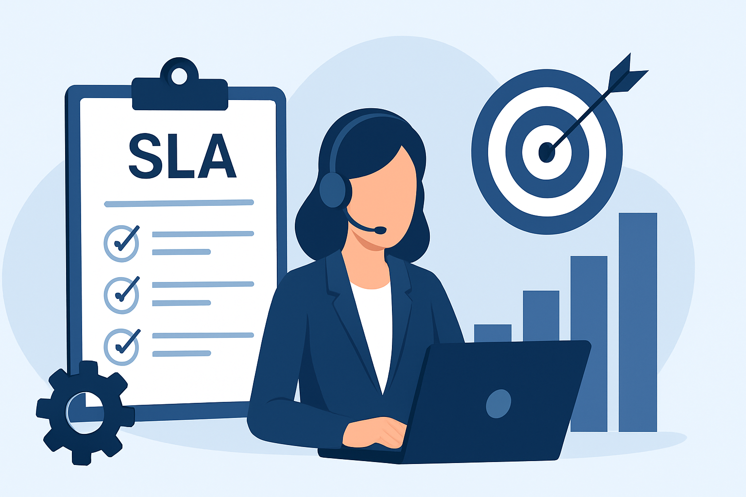 SLA und Support-Metriken: So verbessern Sie Ihre Kundenservice-Strategie