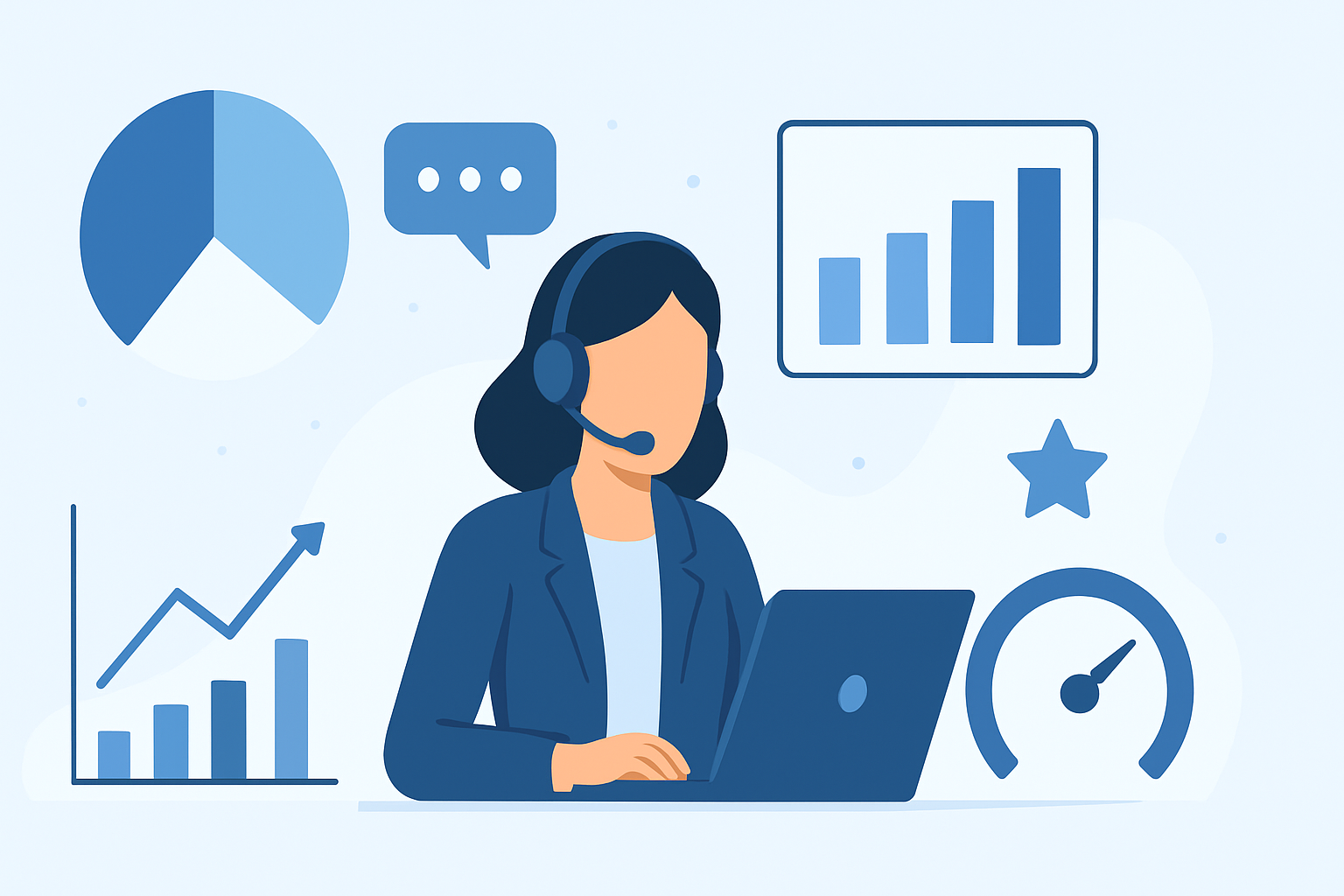 Métricas clave para medir el rendimiento del soporte al cliente