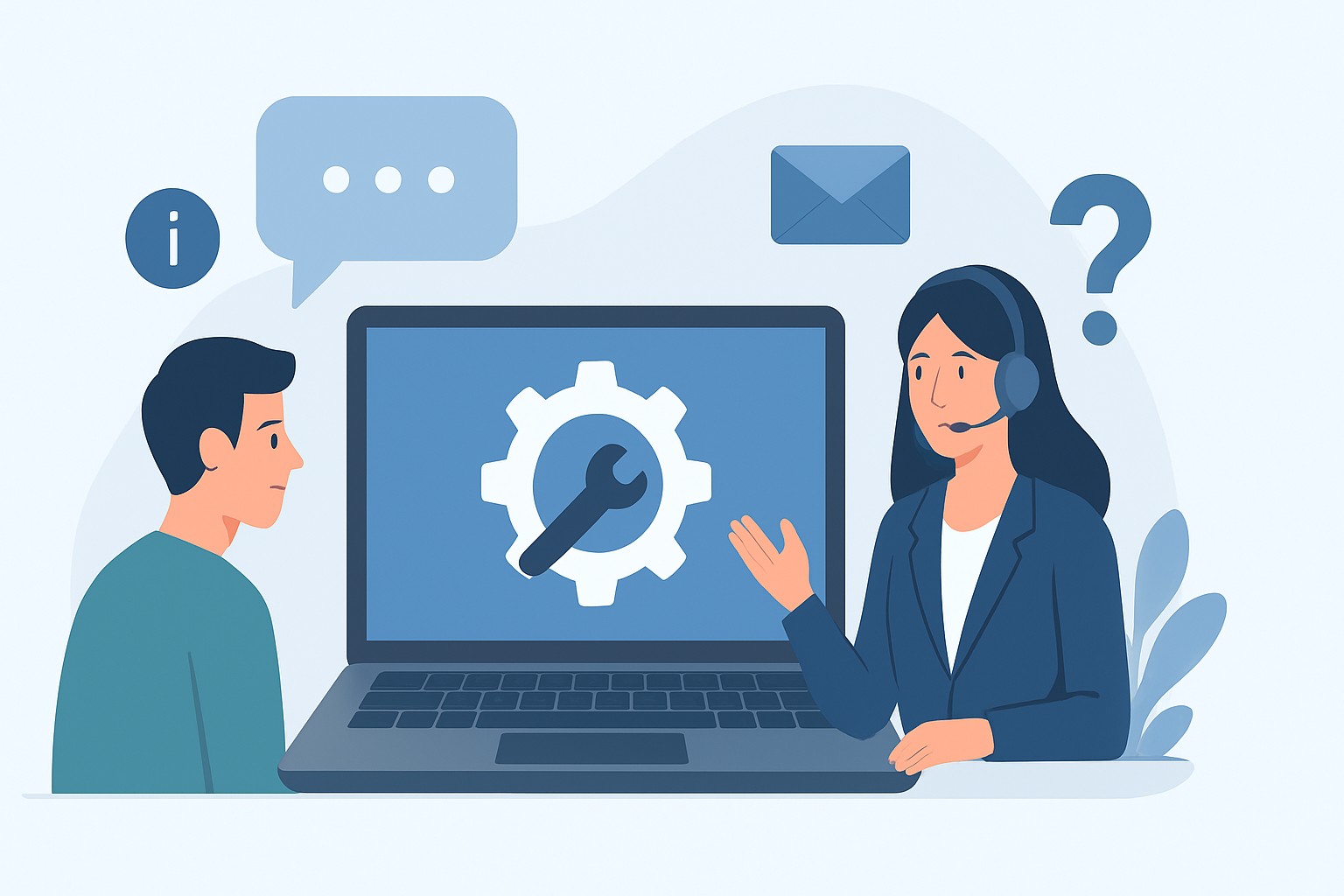 Cómo configurar un sistema de soporte técnico que funcione