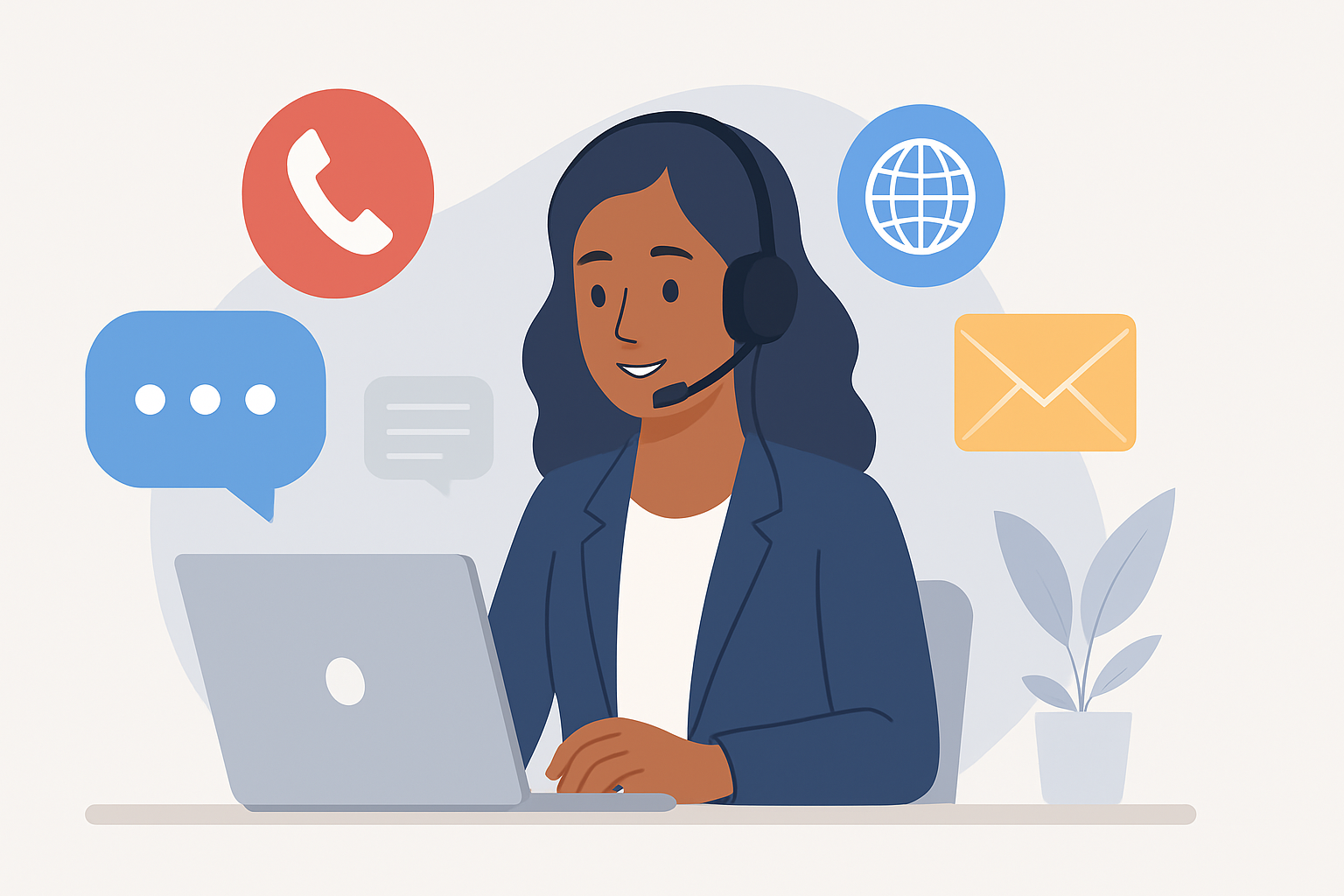 Cómo implementar un sistema de atención al cliente multicanal exitoso