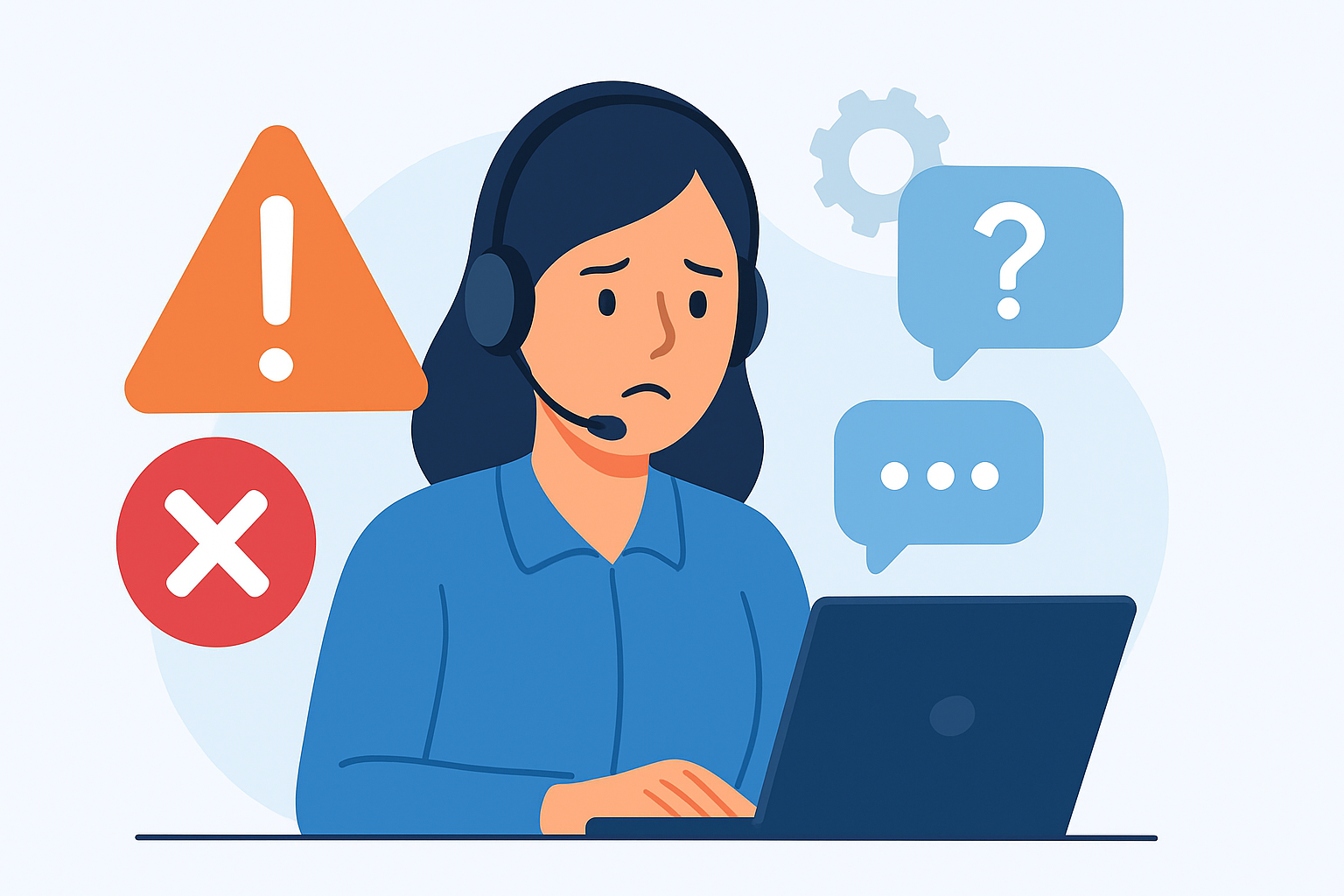 10 распространенных ошибок в работе службы поддержки и как их избежать