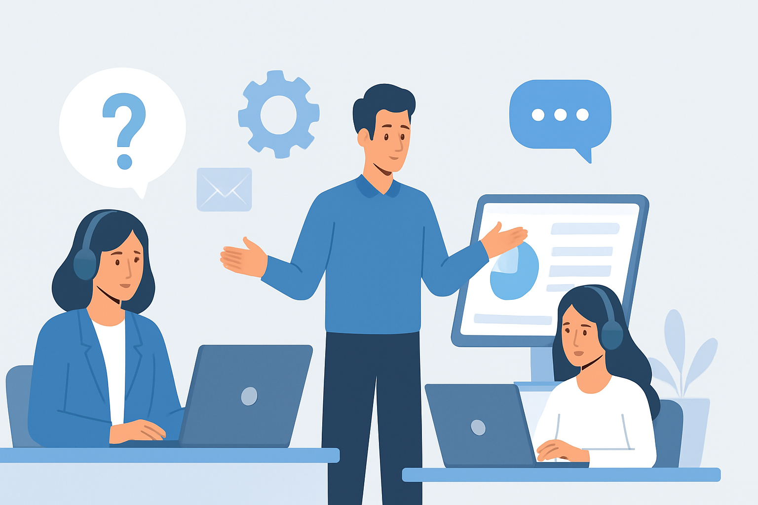 Le tecnologie che facilitano la gestione dei team di assistenza clienti