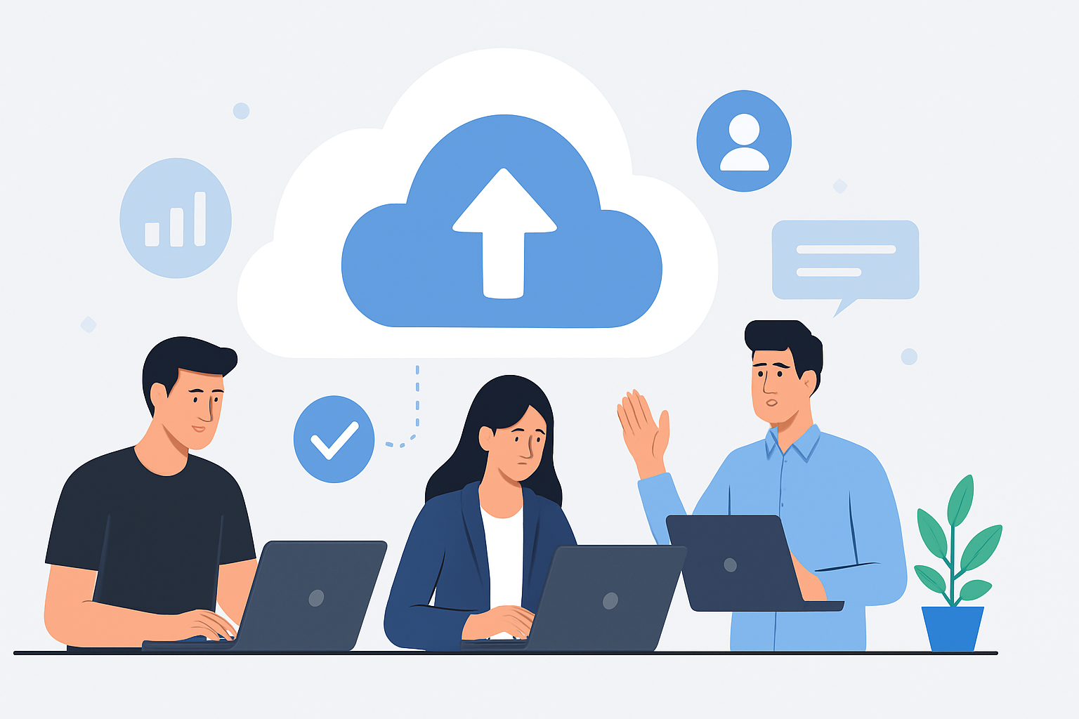 10 преимуществ использования облачных решений для командной работы