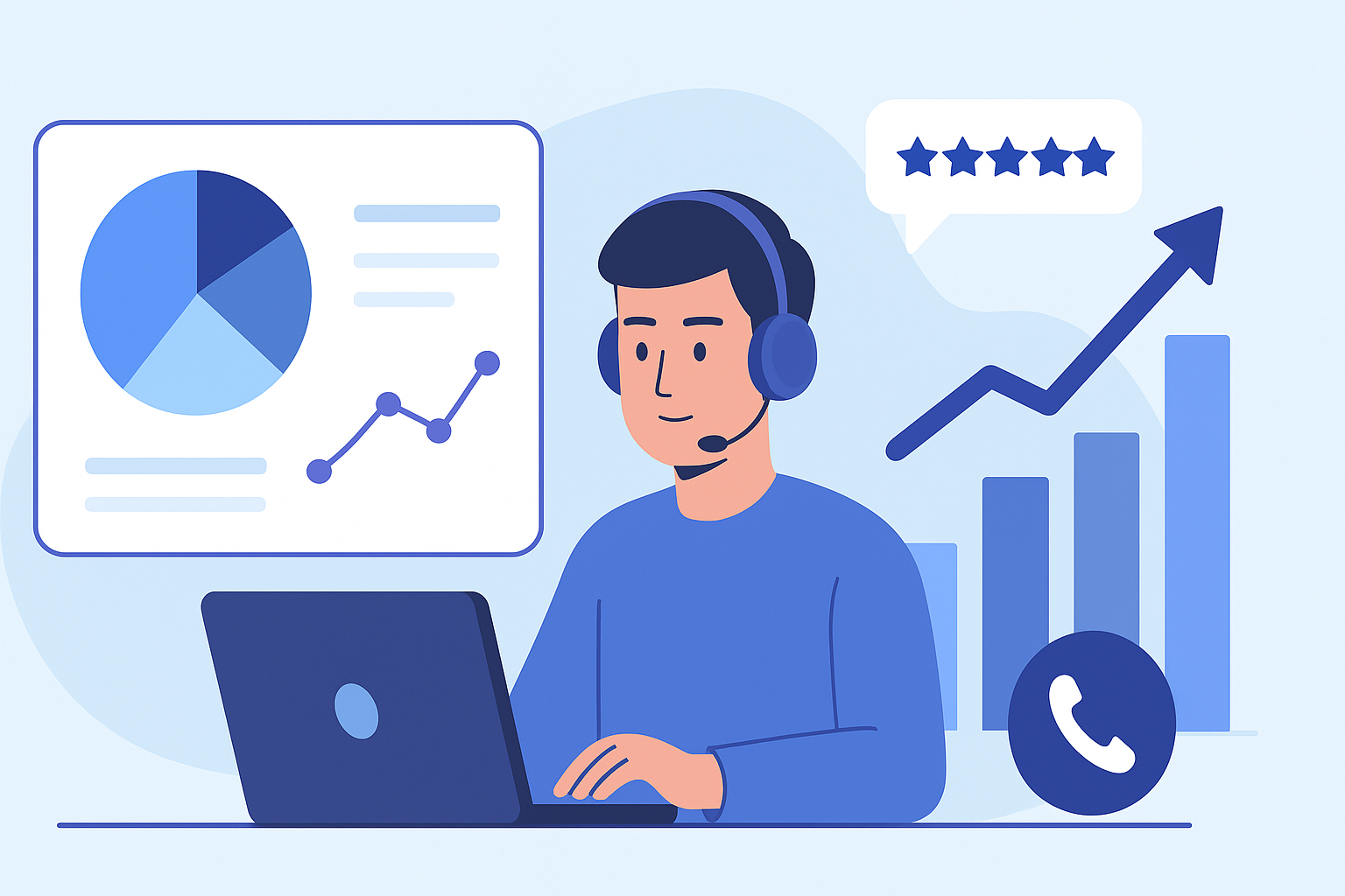 Métricas clave para medir el rendimiento en el soporte al cliente