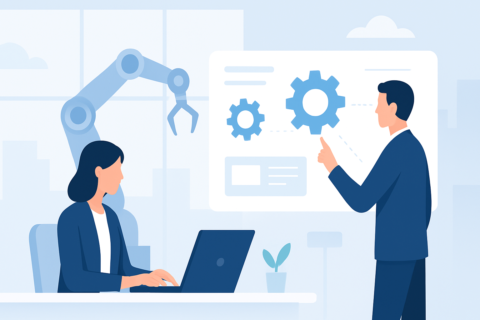 Die Zukunft der Arbeit: Geschäftsprozessautomatisierung im Unternehmen