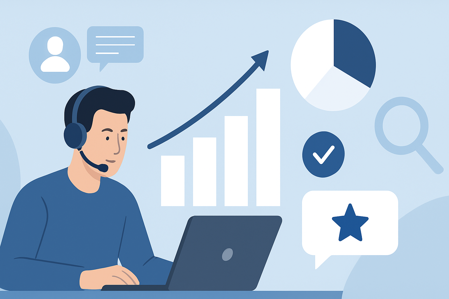 Las métricas clave para medir el éxito en el soporte al cliente