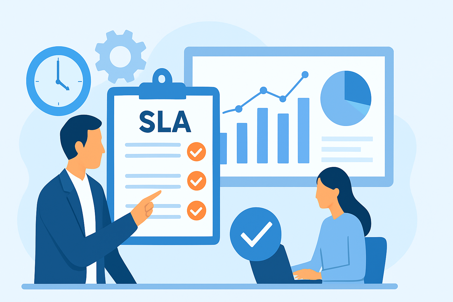 Топ-5 ключевых метрик для анализа SLA в службе поддержки