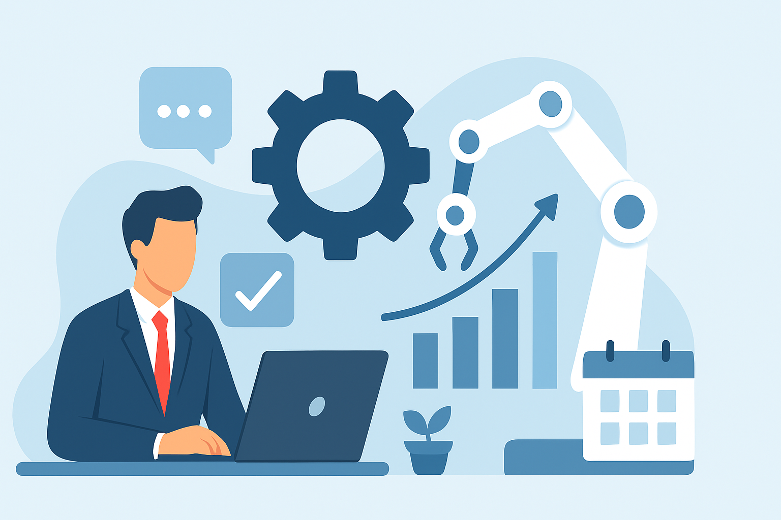 Os Benefícios da Automatização para a Produtividade Empresarial