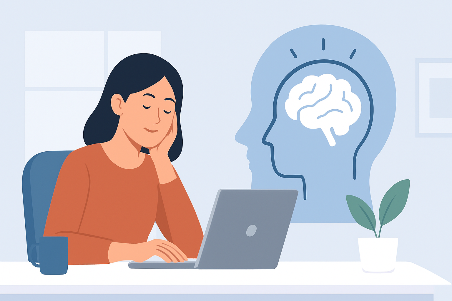 工作效率与心理健康的关系