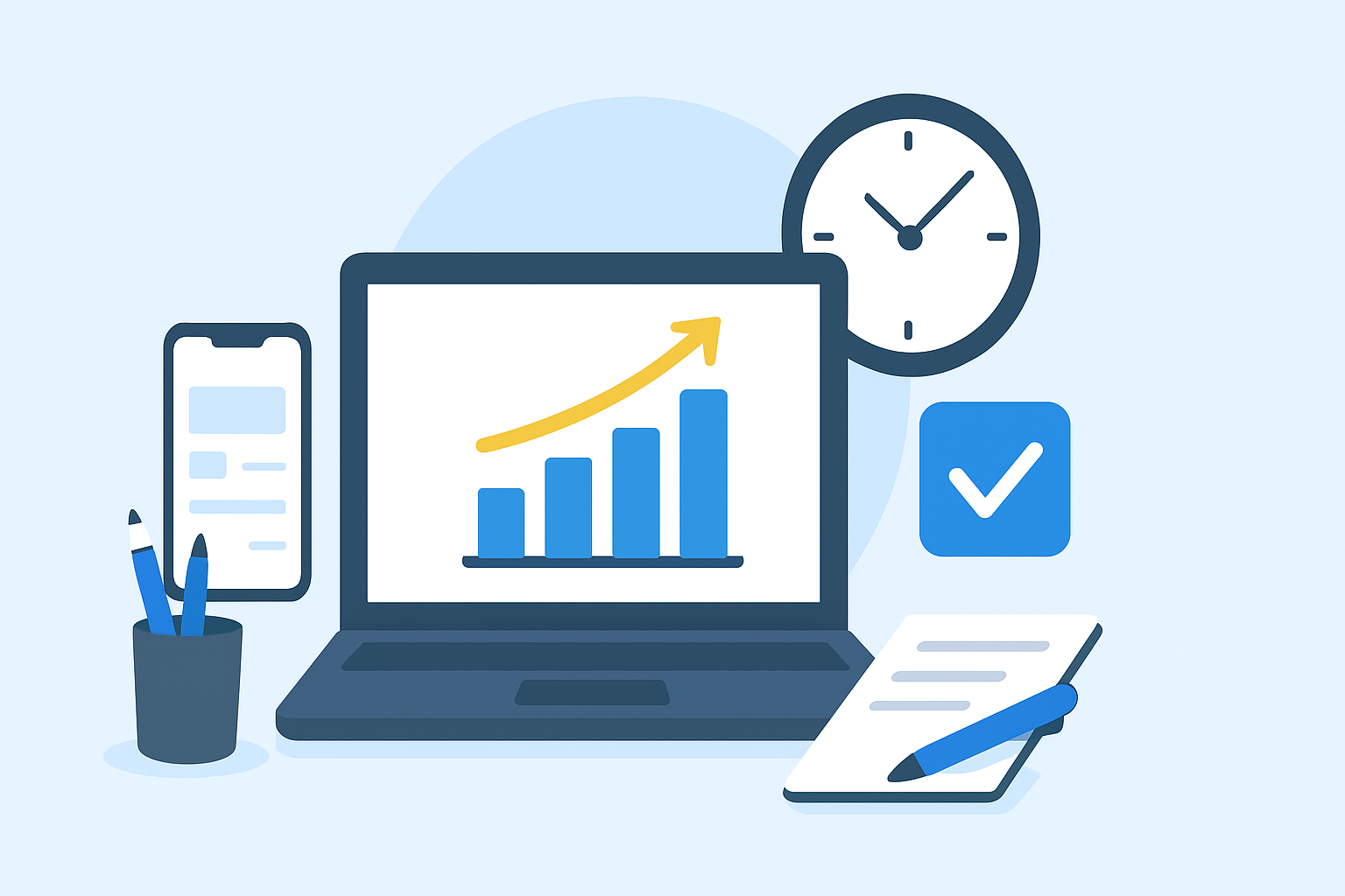 Топ-5 приложений для повышения продуктивности команды в 2023 году