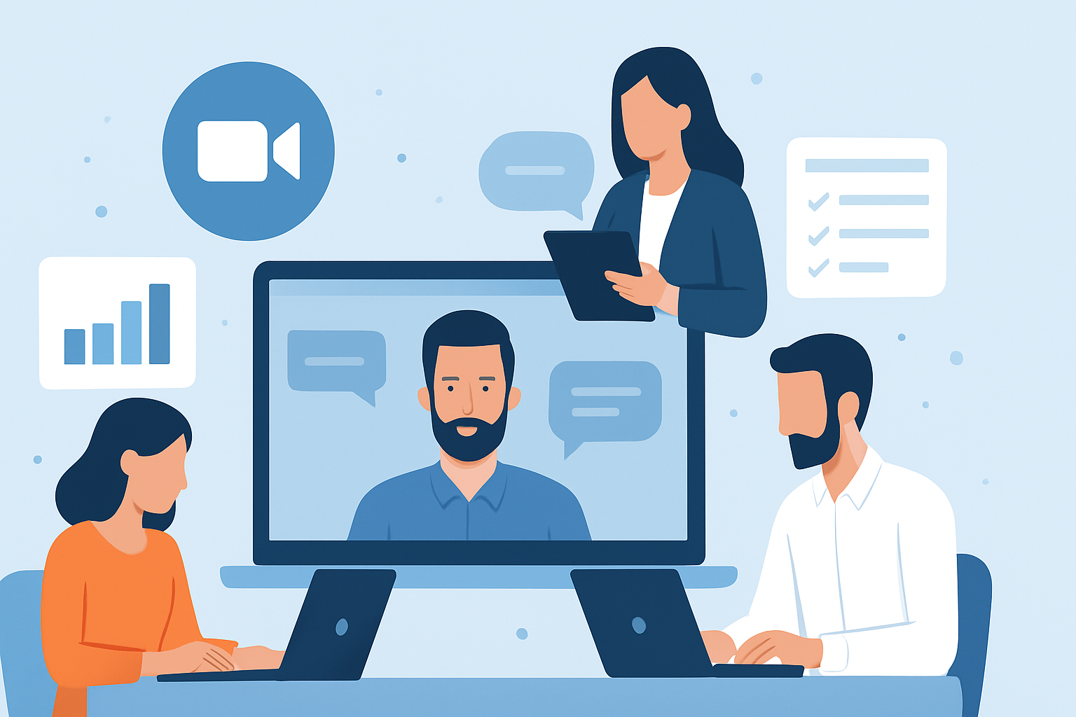 Эффективные корпоративные инструменты для удаленной совместной работы