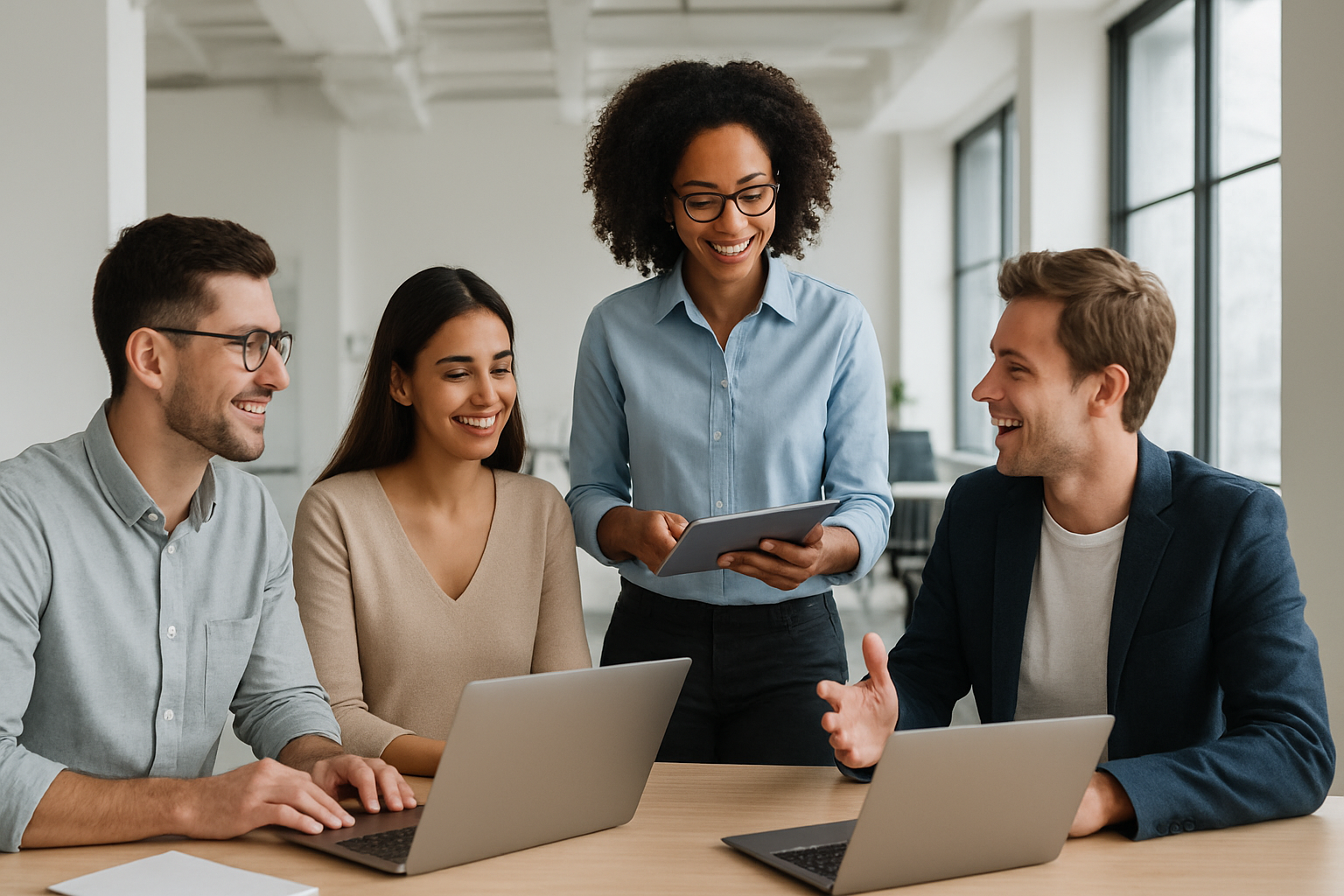 Beneficios de implementar herramientas de colaboración en entornos laborales modernos