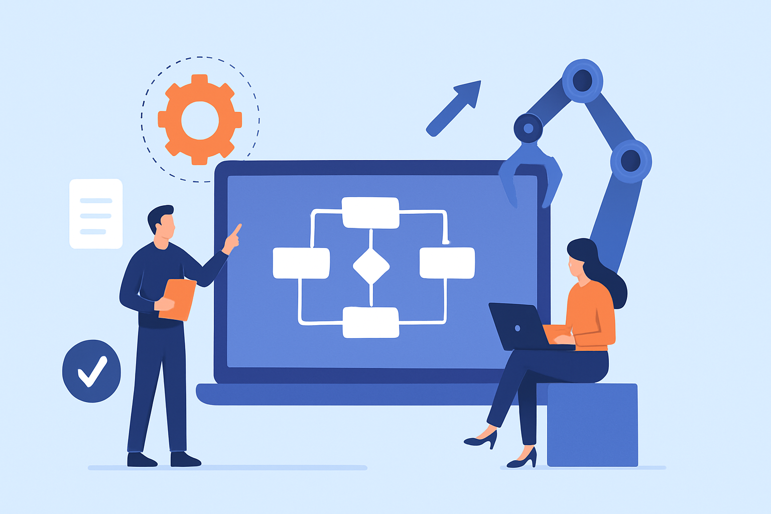 Stap voor stap: Automatisering van bedrijfsprocessen implementeren